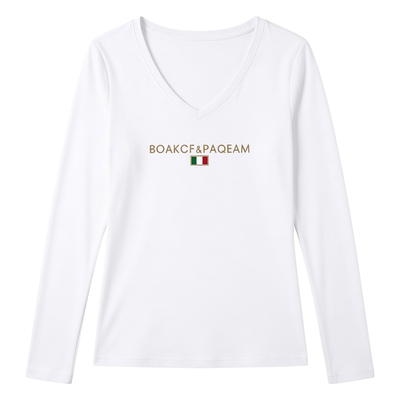 长袖t恤女春秋季新款修身打底衫