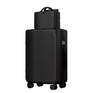 子母行李箱2025新款拉杆箱女20寸24可登机旅行密码皮箱28大容量26