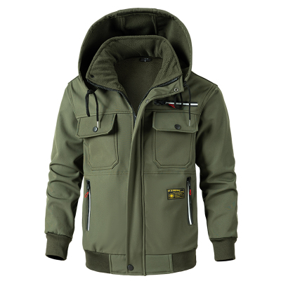 保暖防风工作服套装冬季冲锋衣