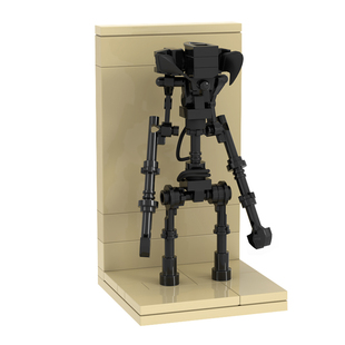 SETbricks后室暗房人物公仔摆件小颗粒拼装积木高砖礼物益智玩具