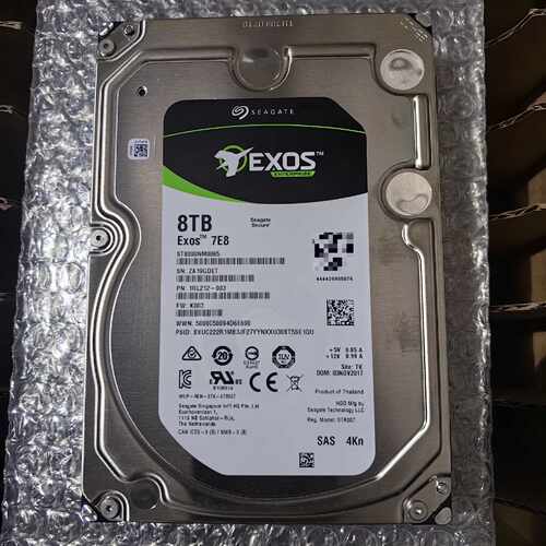 询价-希捷 Exos 7E8 8TB SAS 4Kn 3.5寸服务