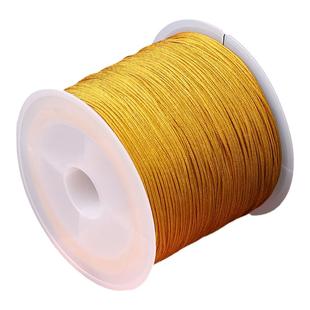 金色71号玉线黄色编织绳金线串珠线手工diy材料手绳黄金手链专用