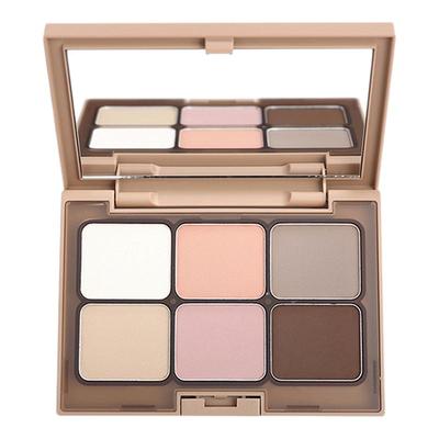 everbab六色便携修容一体眼影盘