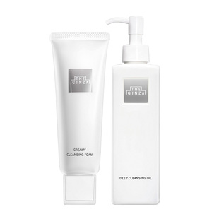 THEGINZA御银座全新柔澈洁面乳柔澈洁颜油【林依轮直播间加购】