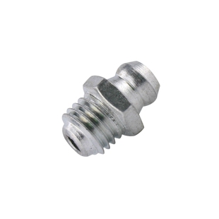 直头油嘴上海仓镀白锌合金原GB1152弯头油枪咀直枪头M6-M12黄油枪