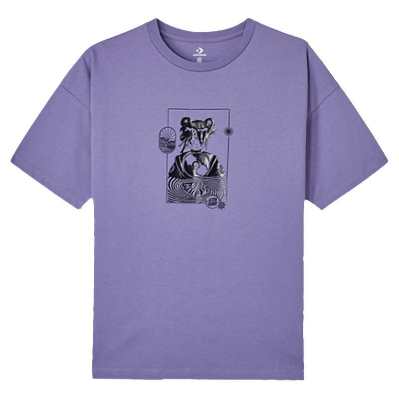 【断码捡漏】CONVERSE匡威T恤时尚宽松运动休闲短袖 10024878-A03