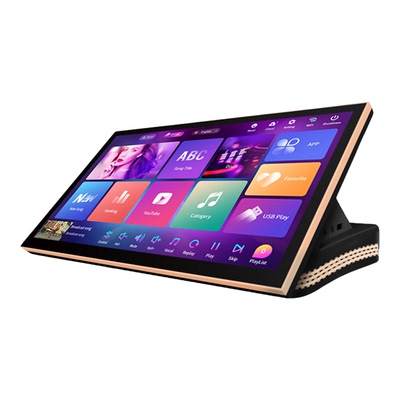 泰国泰语KTV点歌机国际版一体机电容触摸屏Karaoke家庭点唱机系统