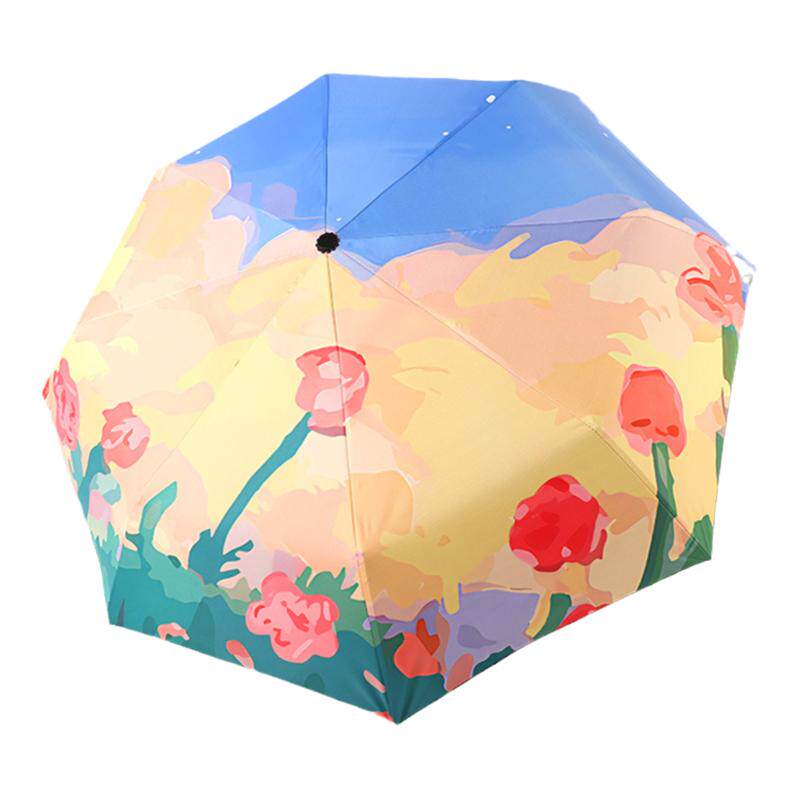 新款儿童遮阳防晒自动女生防紫外线玉桂狗星黛露卡通晴雨两用伞