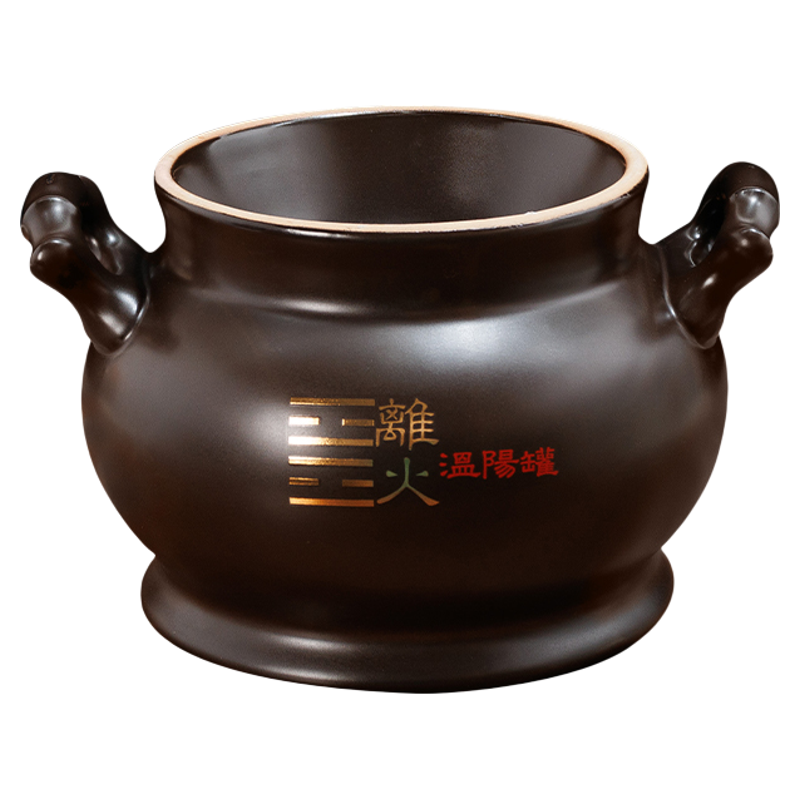 砭石温阳罐大罐腹部艾灸器