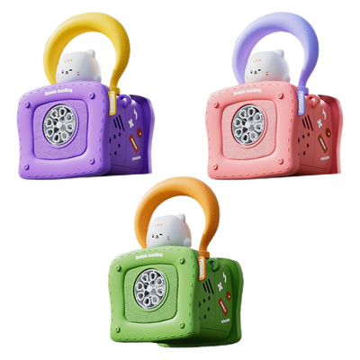 2025新款手提泡泡机360°防漏液