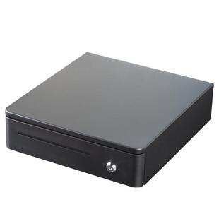 HER-330R收银钱箱商用超市收银机专用收钱箱商超零售收银员收银盒四格三挡收钱柜抽屉式自动弹出带锁