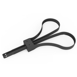 铁竞约束带反复解锁可重复使用ASP塑料扎带含钥匙尼龙带拉环固定