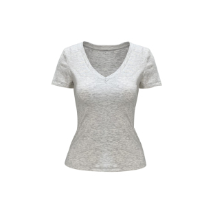 Tongse 奶欲t 三色日常基本款t恤女夏季薄款简约显身材短袖上衣