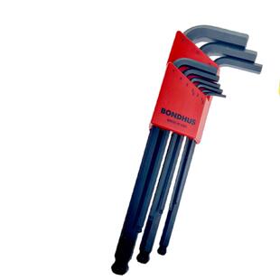 美国进口BONDHUS波顿10946加长球头10999公英制套装内六角扳手匙