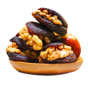 杏脯夹核桃仁土耳其大黑杏夹纸皮核桃仁杏包核桃新疆特产杏福恋仁