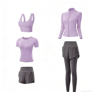 瑜伽服运动套装女秋冬专业高端网红健身房高级感速干衣跑步健身服