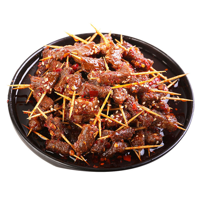 焱味邱金自贡冷吃麻辣牙签牛肉