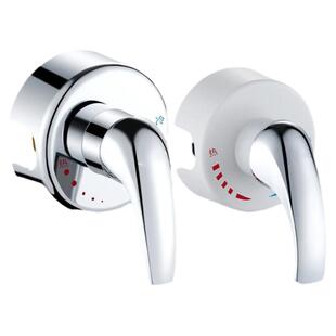 通用于海尔美的电热水器开关阀冷热开关贴墙式混水阀淋浴明装配