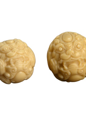 金膏玉散珠貔貅单珠吊坠手串配珠