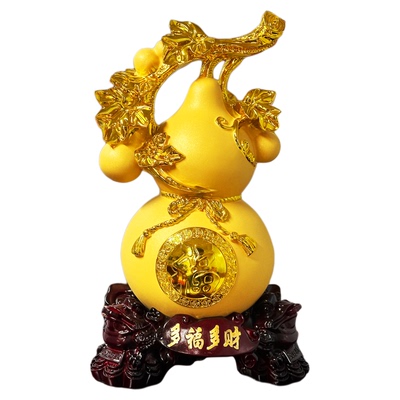 乔迁客厅福禄电视柜招财葫芦摆件