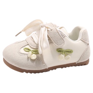 女童运动鞋2026春秋新款儿童花朵芭蕾德训鞋休闲鞋软底宝宝鞋软底