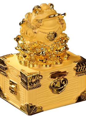 财箱李居明八方运财摆件