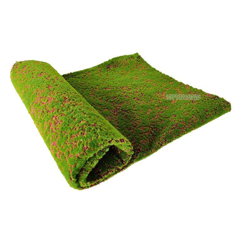 仿真苔藓草皮微景观盆景造景装饰 假苔藓青苔植物墙绿植人造草坪