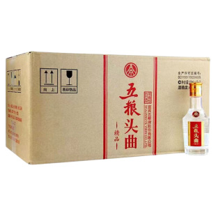五粮头曲精品小酒45度100ml*24瓶固态纯粮发酵 整箱浓香型白酒