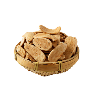 绍兴宁波手工特产非油炸年糕片胖条香酥脆干炒货即食怀旧零食咸味