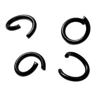 糖果色烤漆开口圈闭口单圈diy手工串珠手链项链钥匙扣挂件连接圈