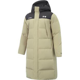 李宁火锅羽绒服丨男冬季鸭绒情侣防寒加厚保暖长款衣服运动外套女