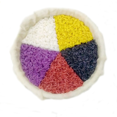 五色染料黄花紫蓝苏木套装糯米饭