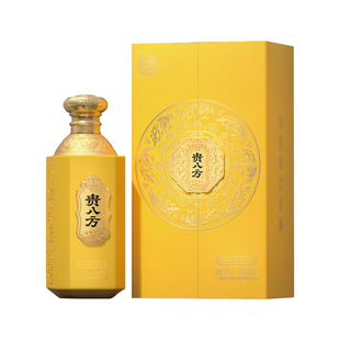 君道贵酿贵八方·光耀开元53度酱香型白酒500ml礼盒装官方旗舰店