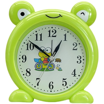 目童闹钟卡通青蛙跳秒可爱简约
