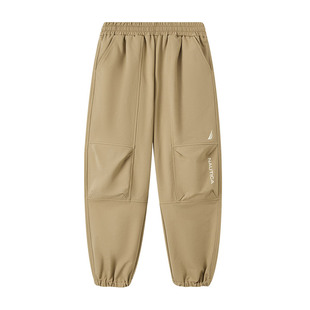 NAUTICA童装 男女童长裤春秋季运动裤男大童户外儿童休闲裤子