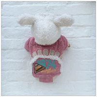 Красный розовый кролик, в корейском стиле