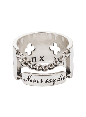 刘雨昕戒指AaronX纯银原创