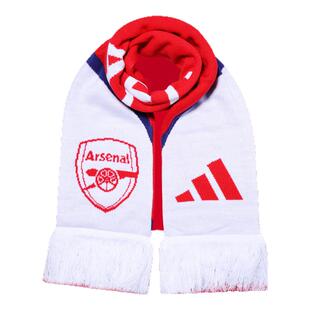 Adidas阿迪达斯围巾足球文化阿森纳联名围脖休闲运动冬季保暖针织