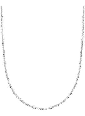 碎银子项链女纯银轻奢小众锁骨链