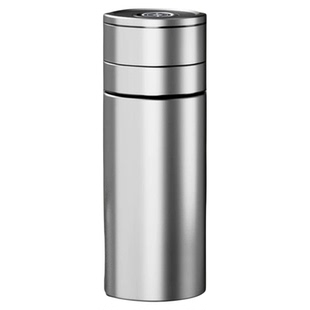 一键开盖保温杯不锈钢高颜值车载专用男款女大容量独立茶漏泡茶杯