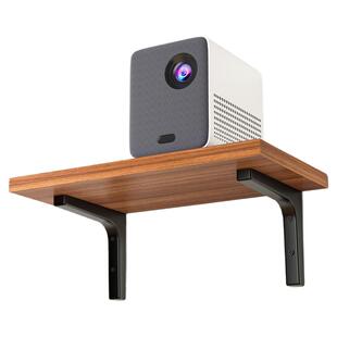 投影仪支架易打孔吊架床头挂式架子墙面万能家庭影院托板墙上壁挂置物架卧室家用投屏挂架固定架沙发吊挂式架