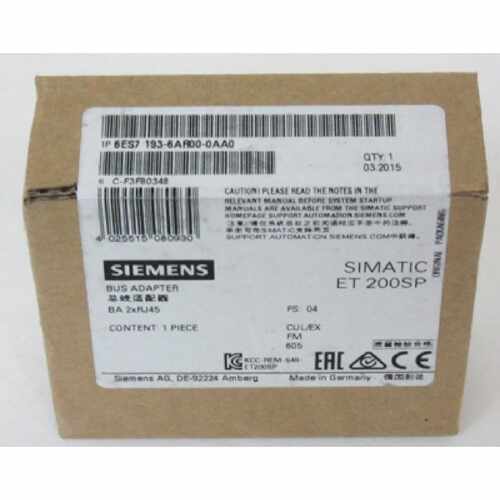 议价1P6ES7193-6AR00-0AA0西门子ET 200SP总线适配器6ES71936AR00