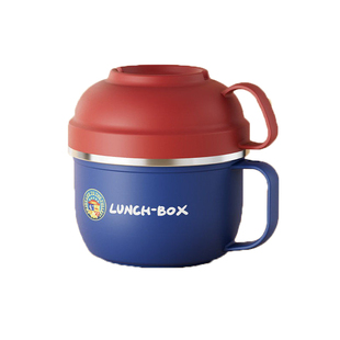 304饭盒小学生学生专用饭碗食堂打饭快餐杯饭缸饭盆餐盒易清洗