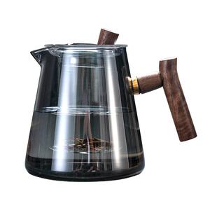 加厚玻璃茶壶泡茶2024新款茶水分离单壶可加热耐高温家用茶具套装