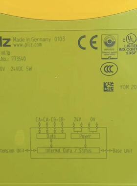询价-#皮尔兹安全模块Pilz  Mi1p.   773540