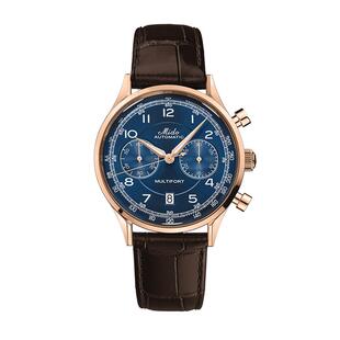 【自营】Mido美度表舵手系列男表皮带时尚自动机械手表瑞士正品