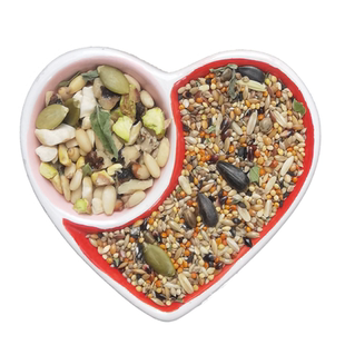 精细化配比虎皮牡丹玄凤小太阳和尚鸟粮混合粮带壳粮小米黍子加纳