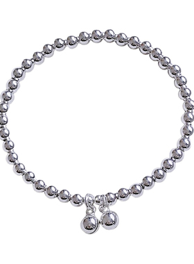 新中式足银小众可爱原创简约手串