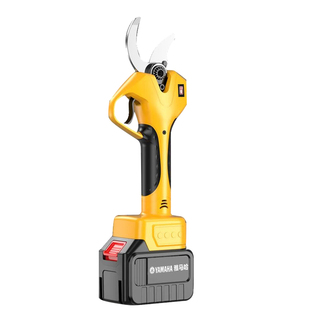雅马哈电气电动修枝剪刀锂电池电剪子剪树枝园林专用充电式高空剪