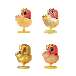 红小豆周边摇摇鸭盲盒潮玩请吃红小豆吧车载摆件解压手办可爱礼物